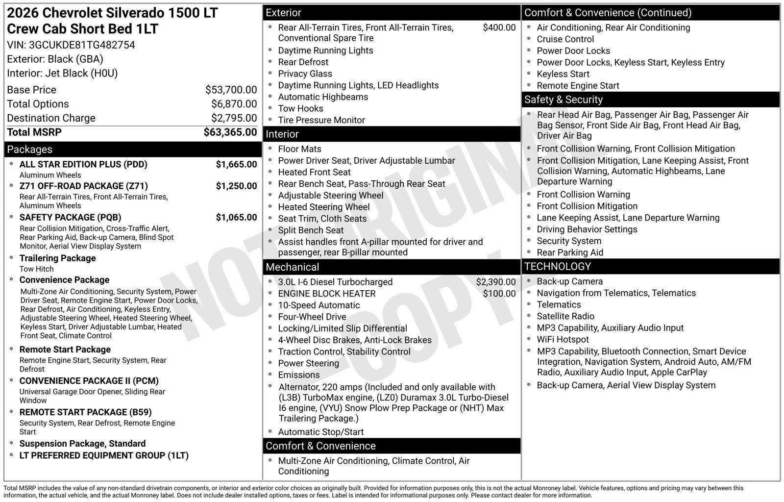 2026 Chevrolet Silverado 1500 LT