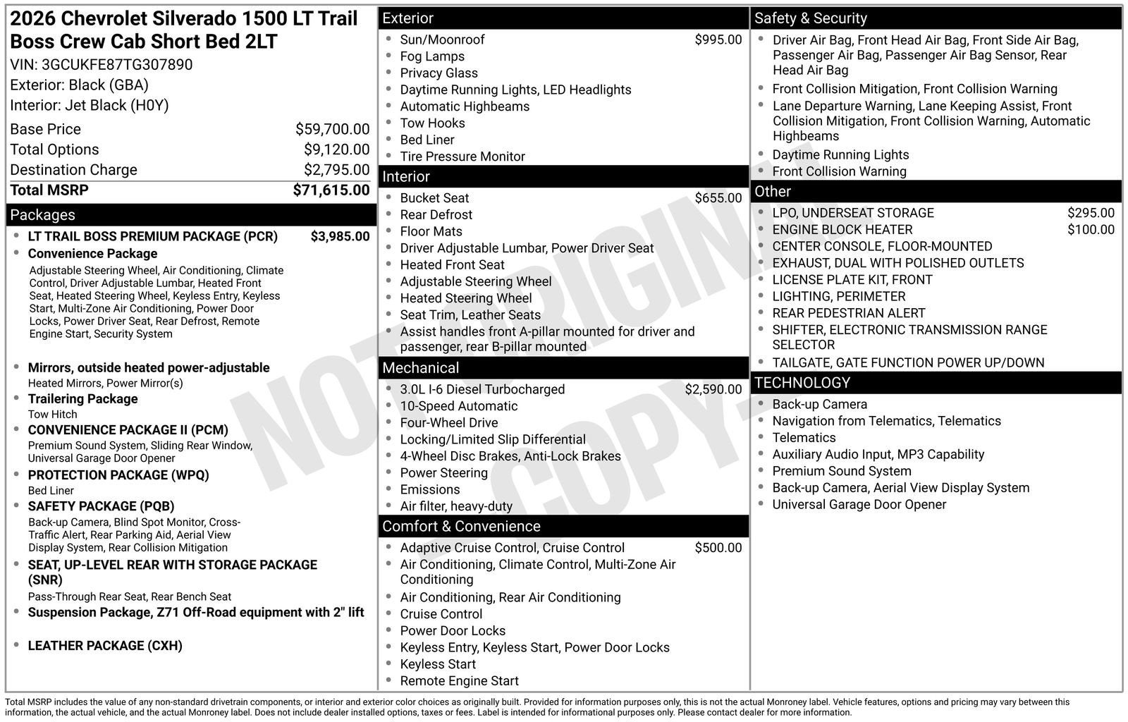 2026 Chevrolet Silverado 1500 LT Trail Boss