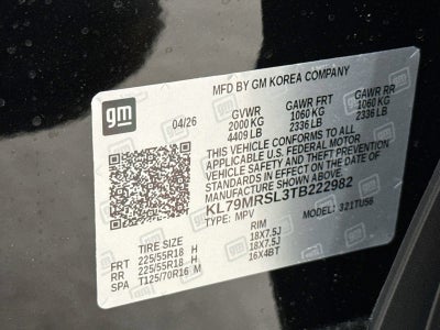 2026 Chevrolet Trailblazer LT