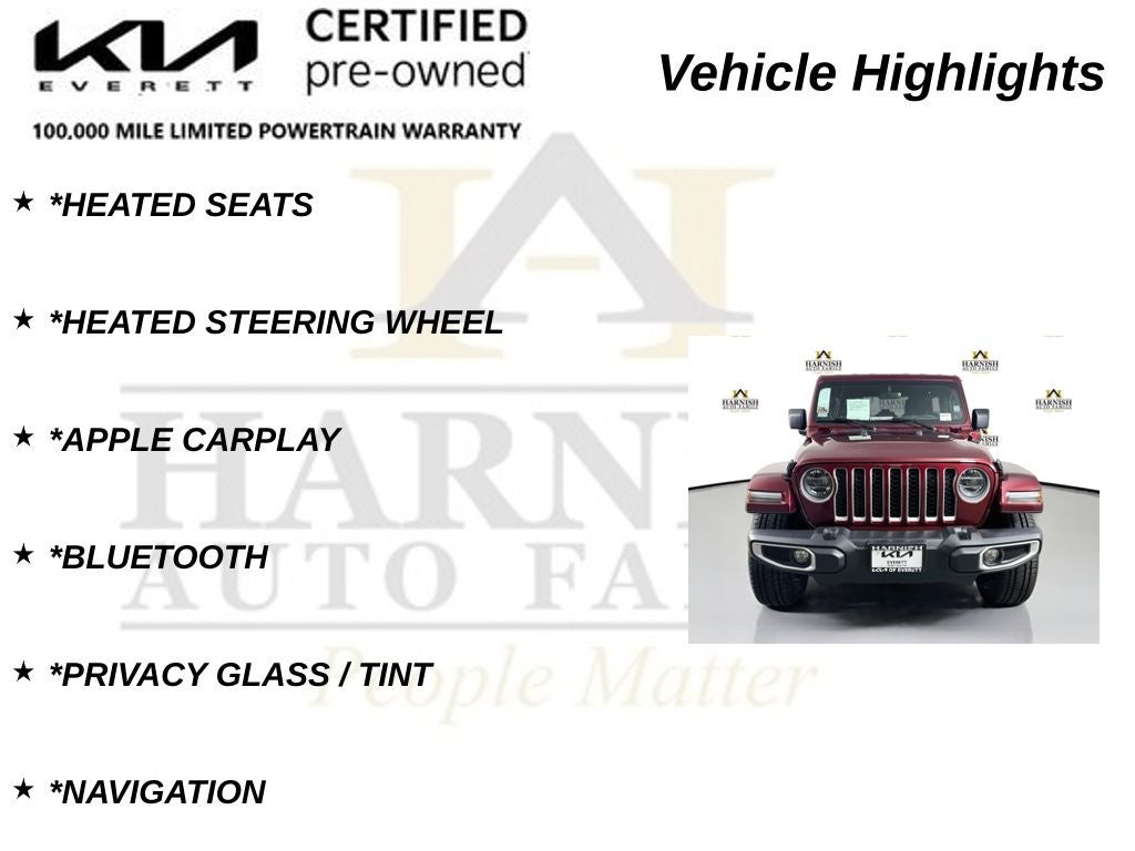 2021 Jeep Wrangler Unlimited Sahara 4xe