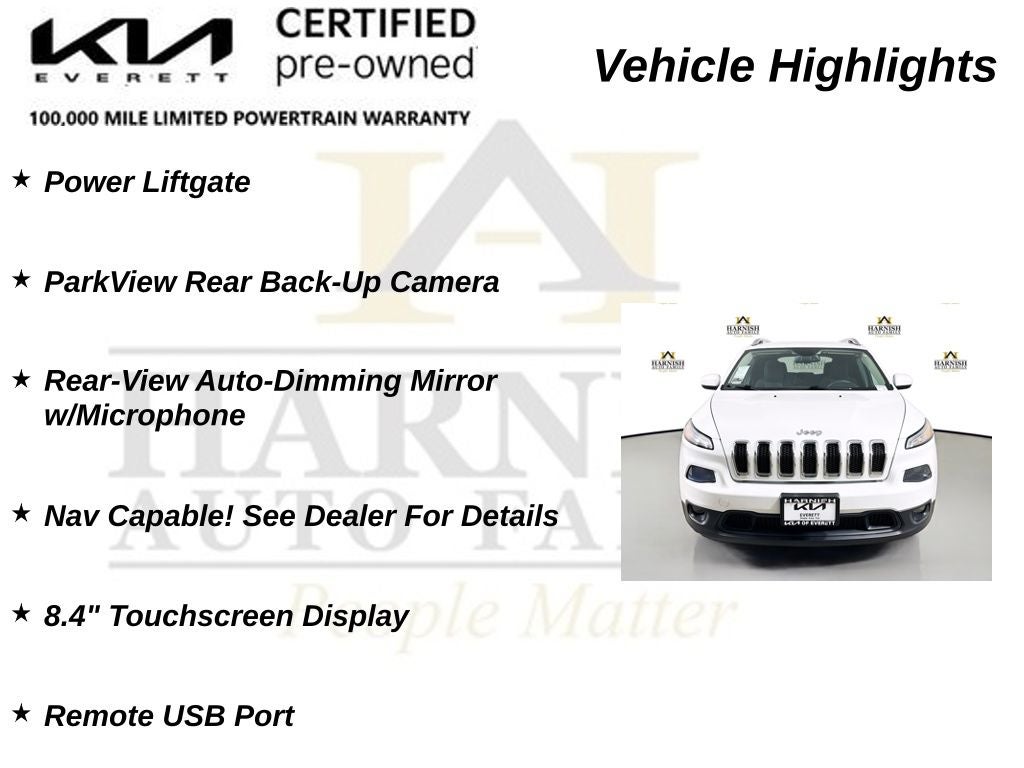 2016 Jeep Cherokee Latitude