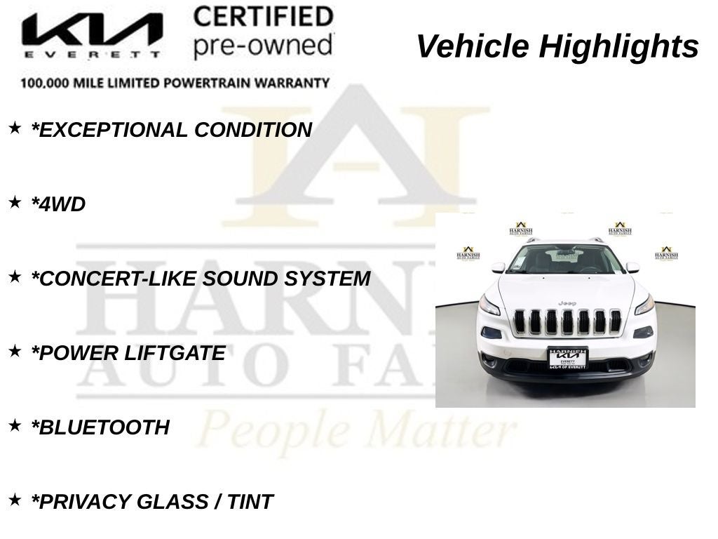 2016 Jeep Cherokee Latitude