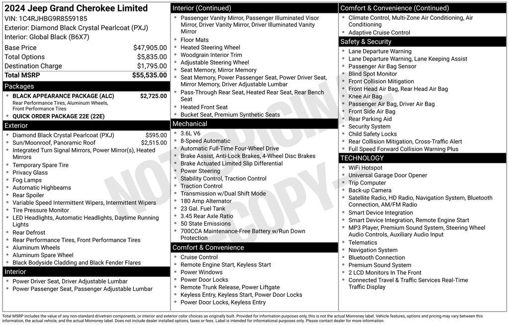 2024 Jeep Grand Cherokee Limited