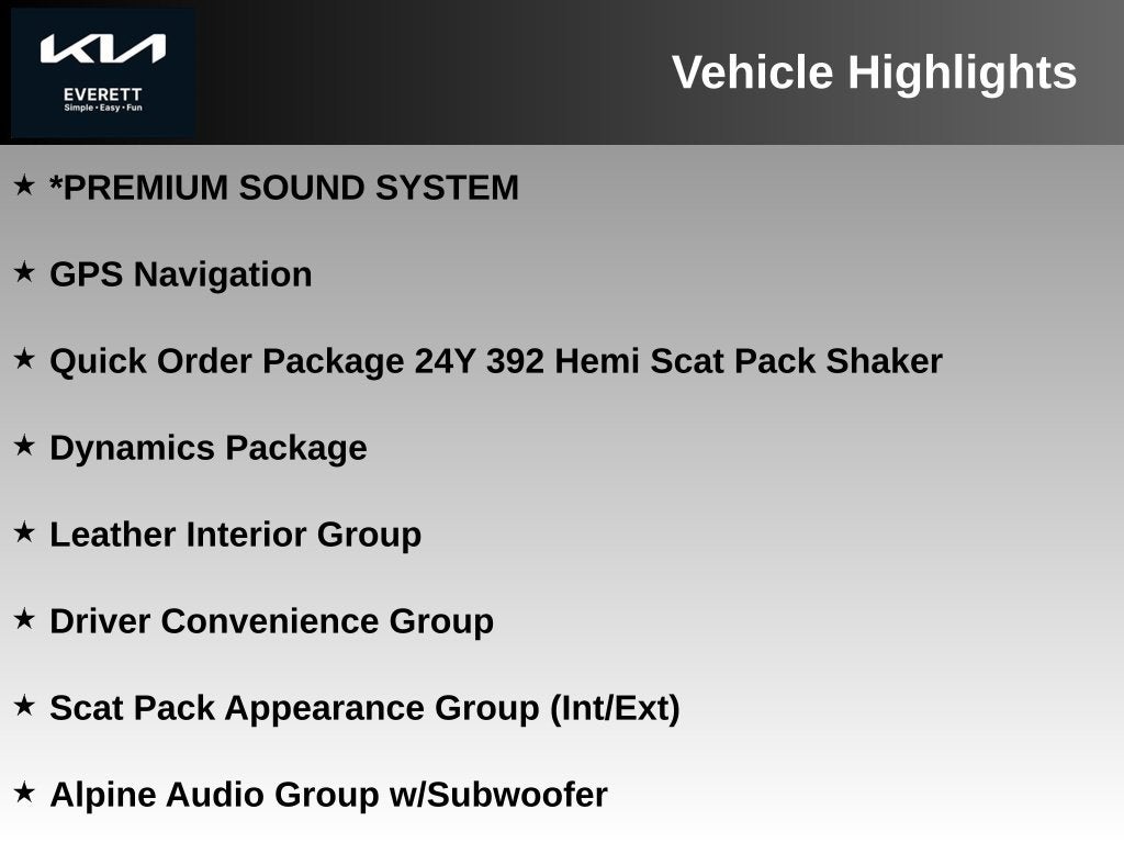 2018 Dodge Challenger 392 Hemi Scat Pack Shaker