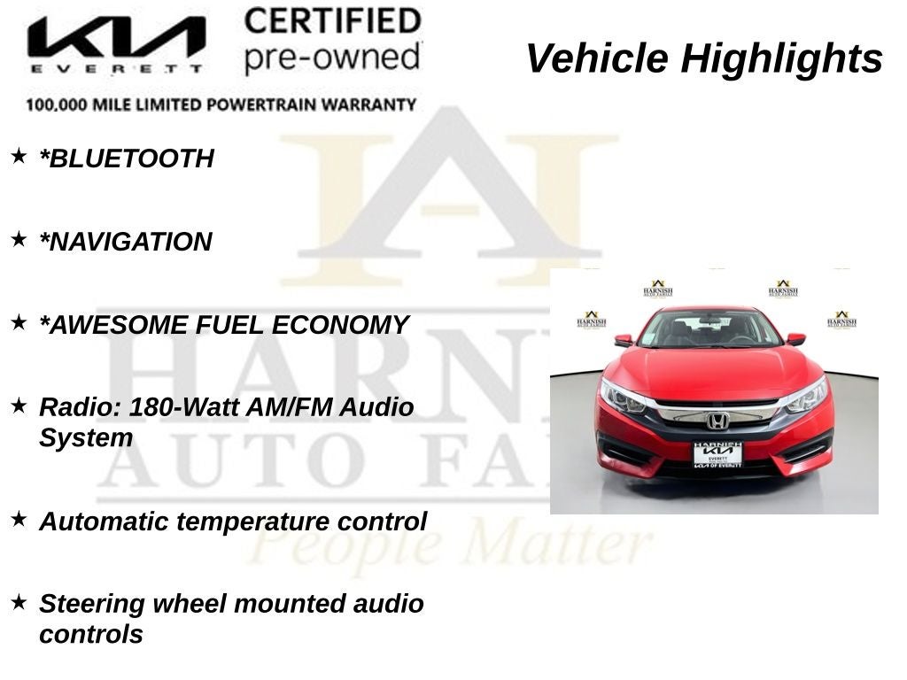 2016 Honda Civic EX