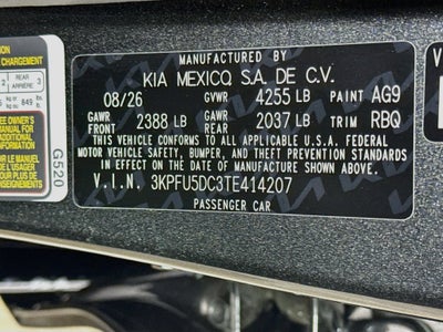 2026 Kia K4 GT-Line Turbo