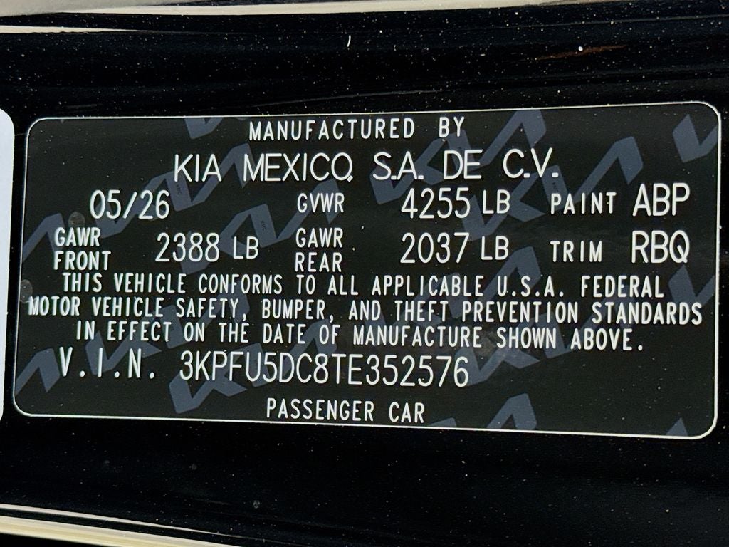 2026 Kia K4 GT-Line Turbo