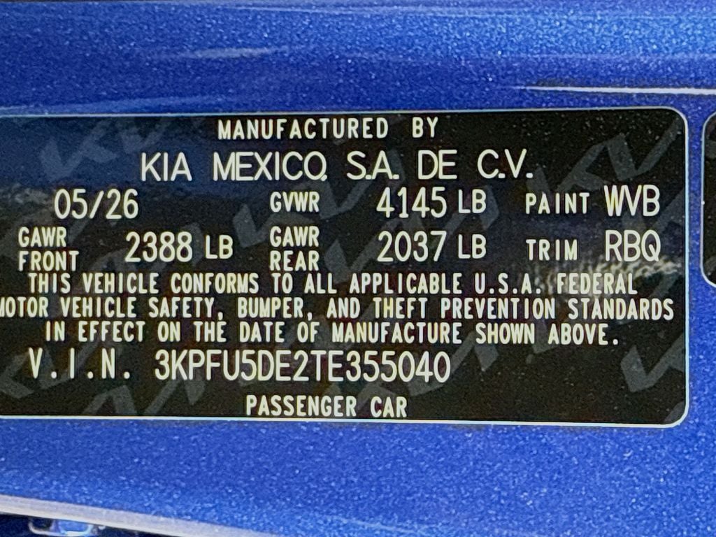 2026 Kia K4 GT-Line