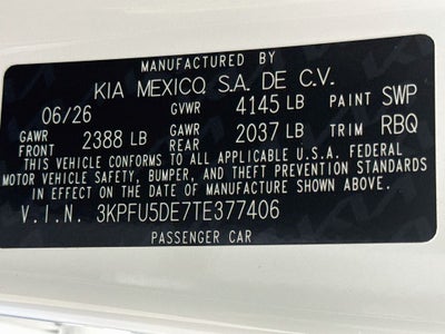 2026 Kia K4 GT-Line
