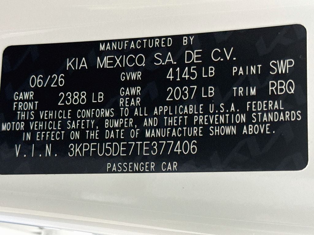 2026 Kia K4 GT-Line