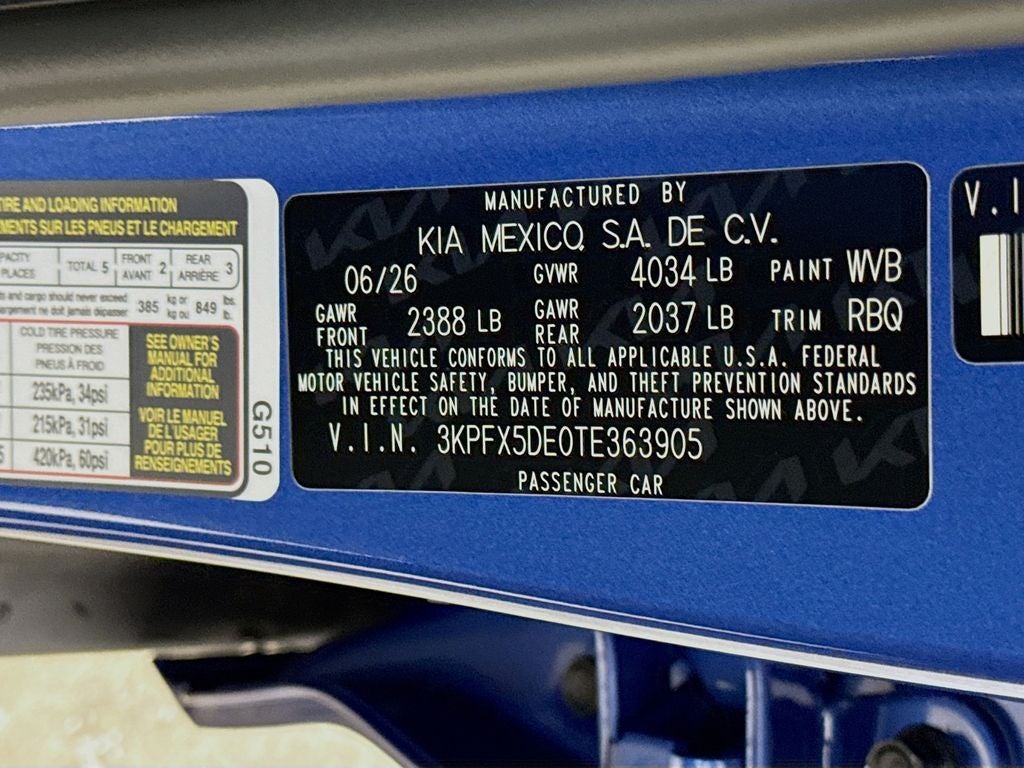 2026 Kia K4 EX