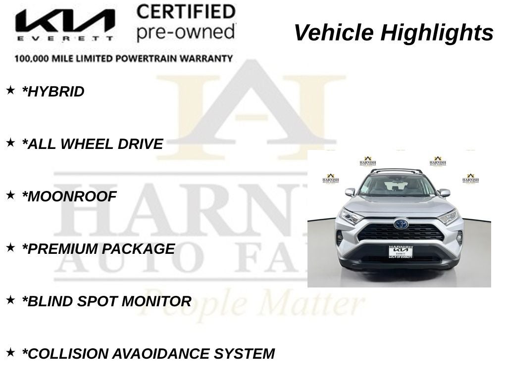 2021 Toyota RAV4 Hybrid XLE