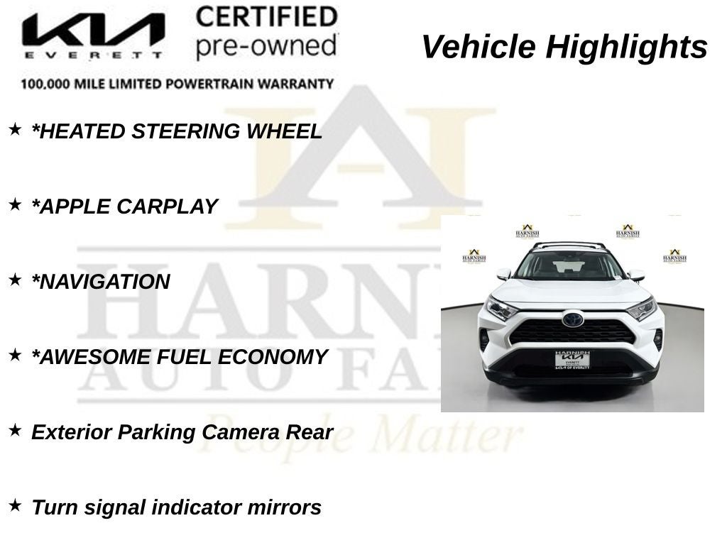 2021 Toyota RAV4 Hybrid XLE