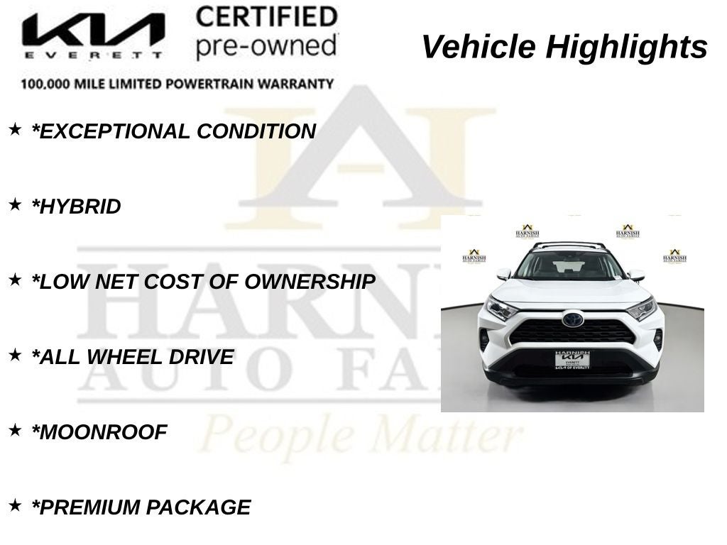 2021 Toyota RAV4 Hybrid XLE
