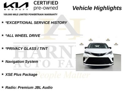2021 Toyota Sienna XSE 7 Passenger