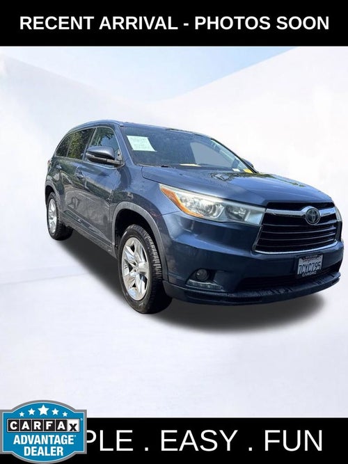 2014 Toyota Highlander Limited Platinum V6