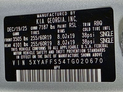 2026 Kia EV9 Wind