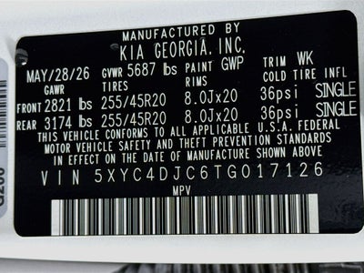 2026 Kia EV6 GT-Line