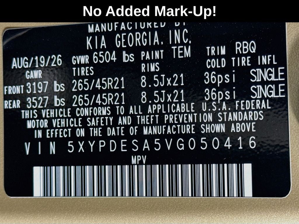 2027 Kia Telluride Hybrid X-Line SX