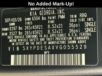 2027 Kia Telluride Hybrid X-Line SX