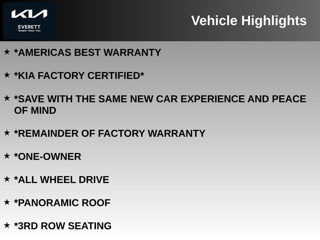 2025 Kia Sorento X-Pro SX Prestige