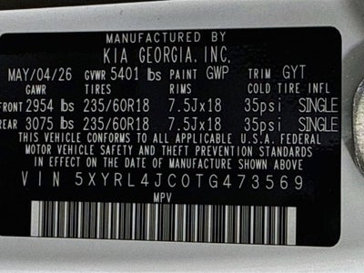 2026 Kia Sorento S