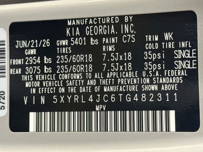 2026 Kia Sorento S