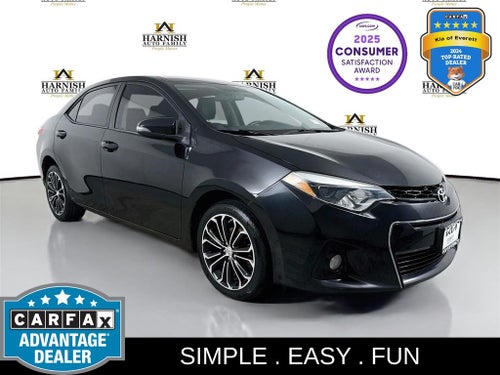 2015 Toyota Corolla S Plus