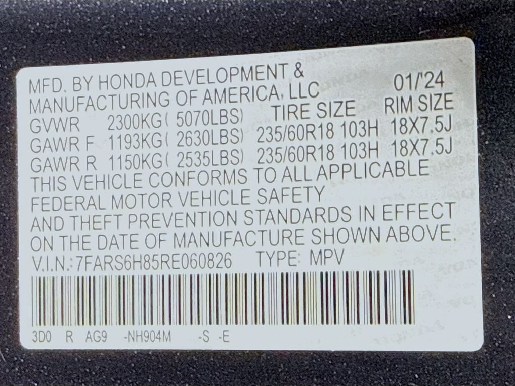 2024 Honda CR-V Hybrid Sport-L