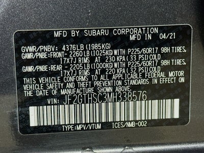 2021 Subaru Crosstrek Sport