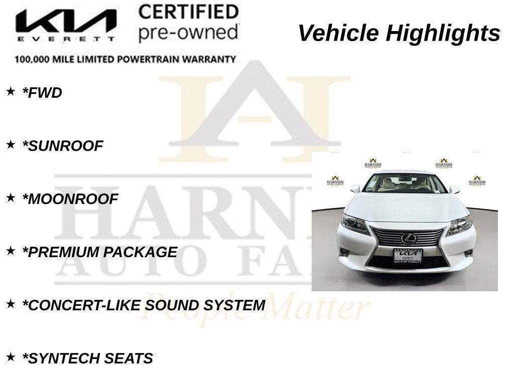 2013 Lexus ES 350