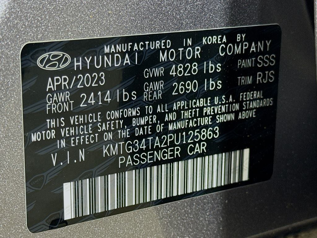 2023 Genesis G70 2.0T