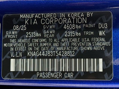 2026 Kia K5 GT