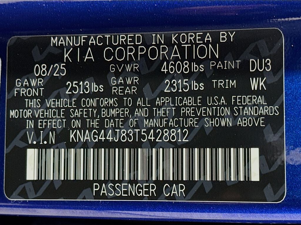2026 Kia K5 GT