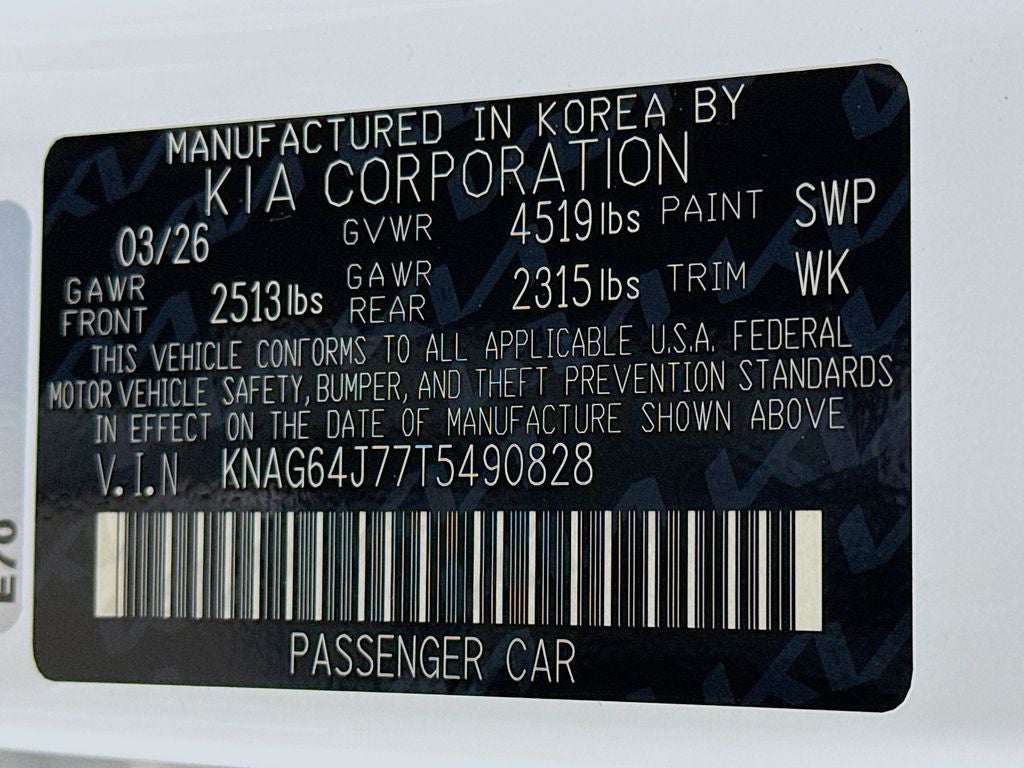2026 Kia K5 GT-Line