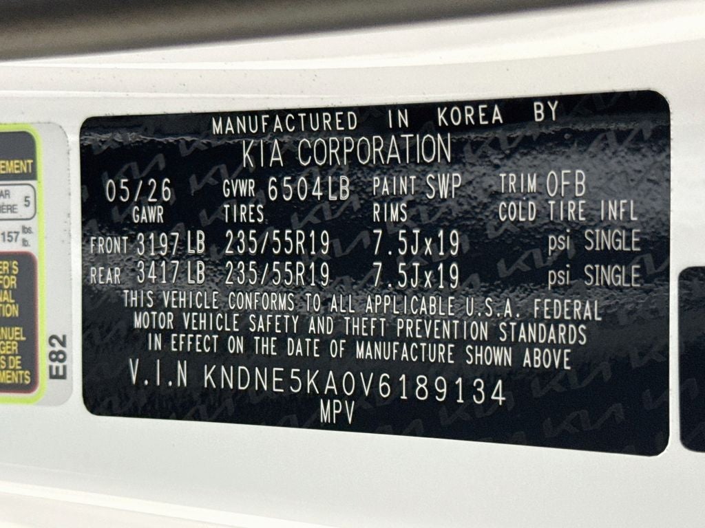 2027 Kia Carnival Hybrid SX