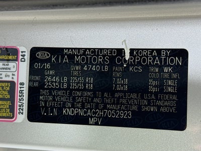 2017 Kia Sportage EX