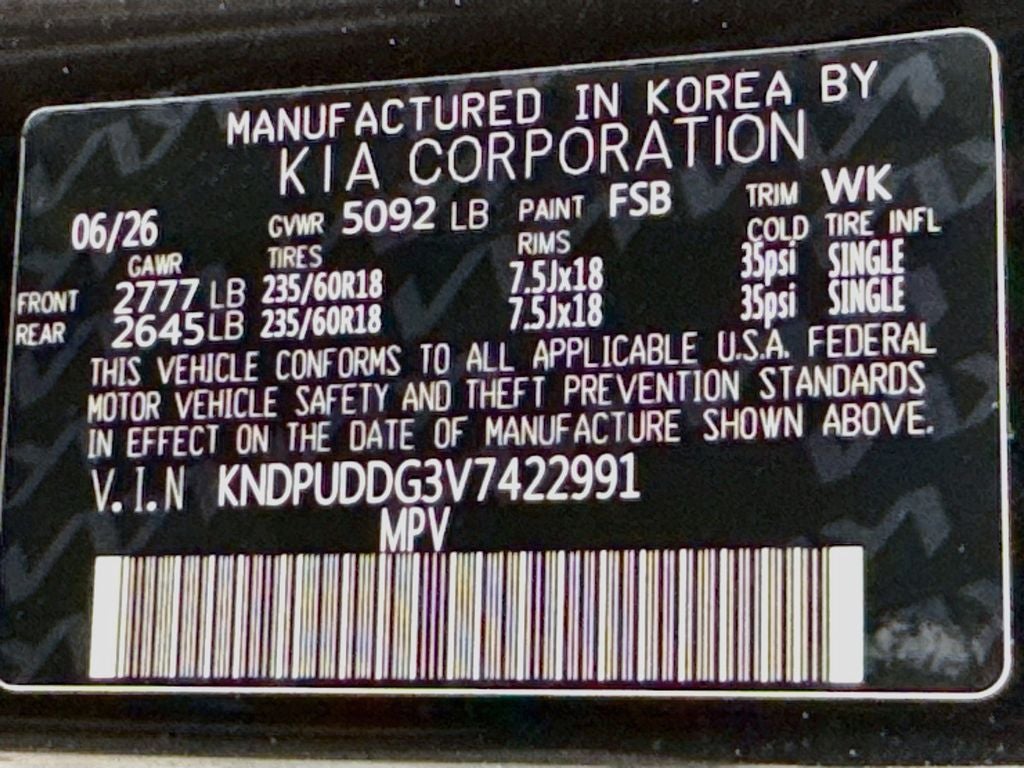 2027 Kia Sportage S