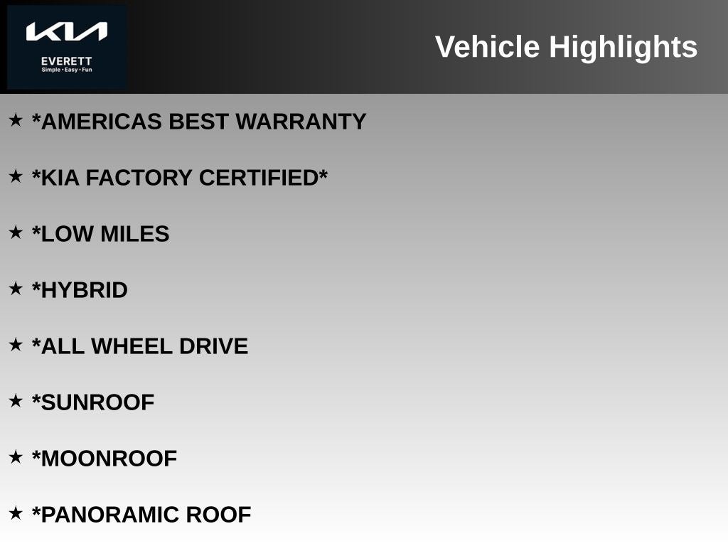 2023 Kia Sportage Hybrid EX