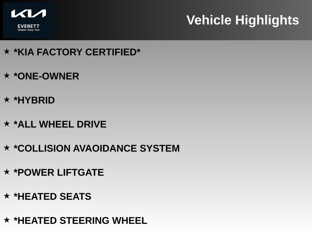 2023 Kia Sportage Hybrid EX