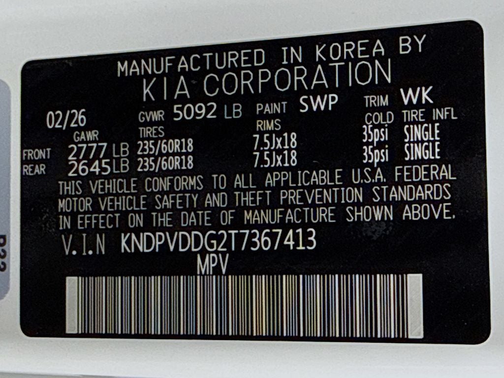 2026 Kia Sportage Hybrid EX