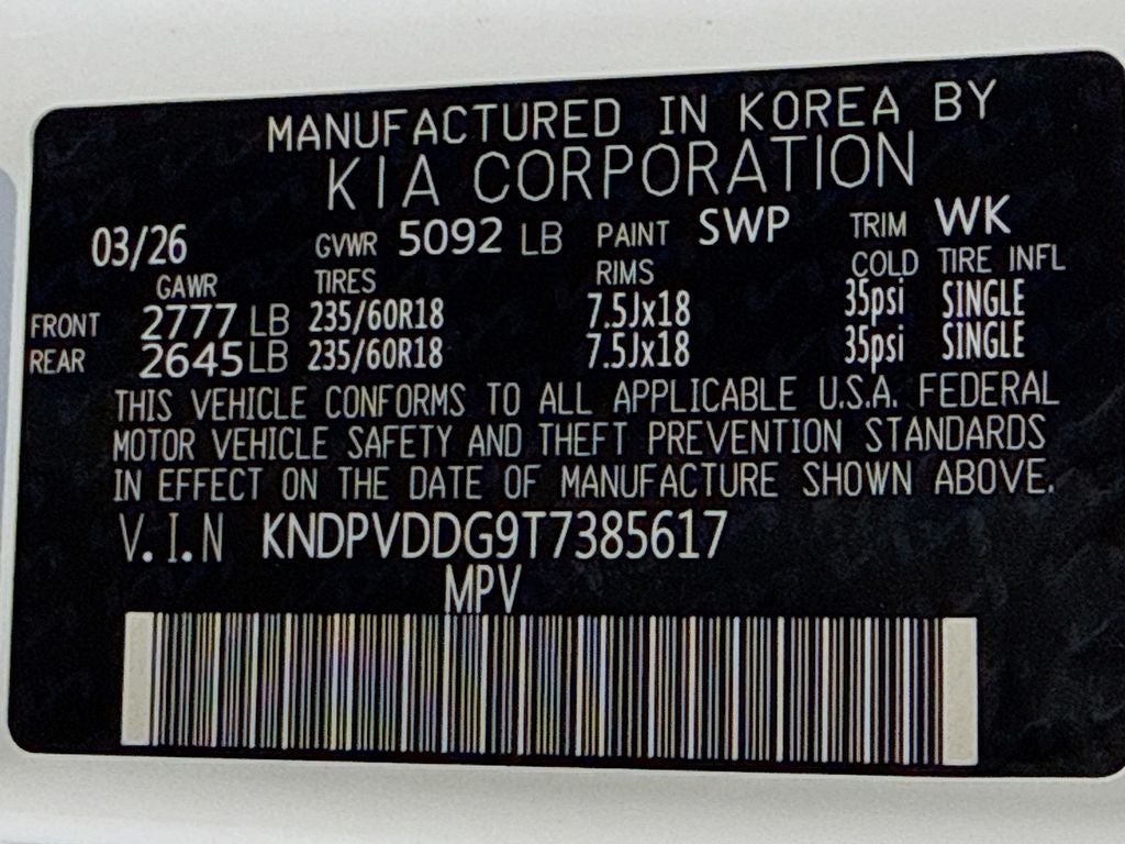 2026 Kia Sportage Hybrid EX