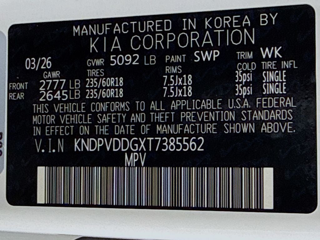 2026 Kia Sportage Hybrid EX