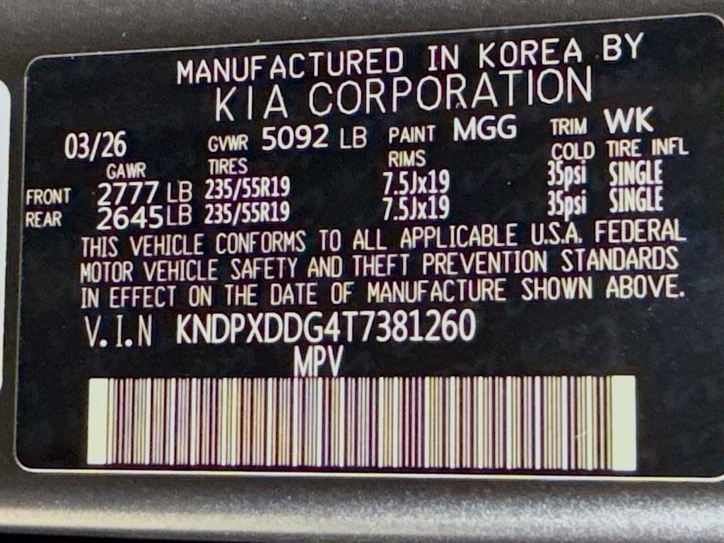 2026 Kia Sportage Hybrid SX-Prestige