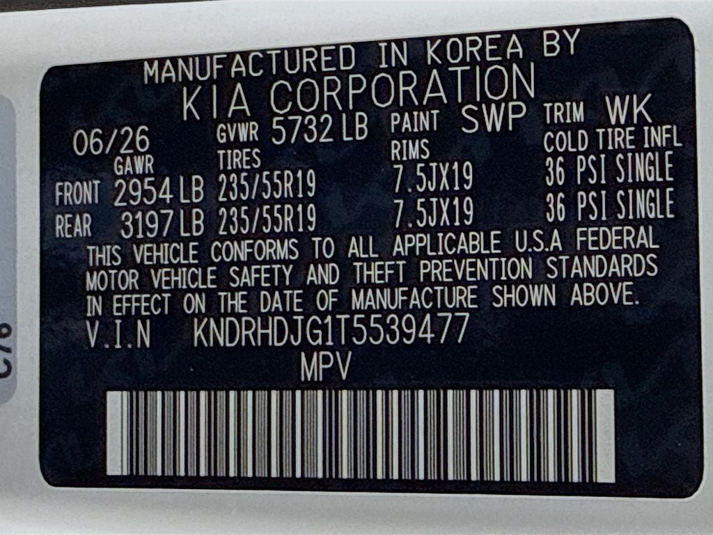 2026 Kia Sorento Hybrid EX