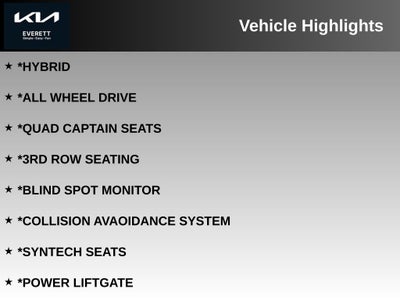 2025 Kia Sorento Hybrid EX