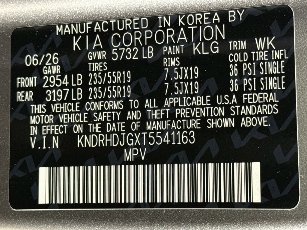 2026 Kia Sorento Hybrid EX