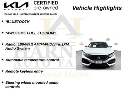 2018 Honda Civic EX