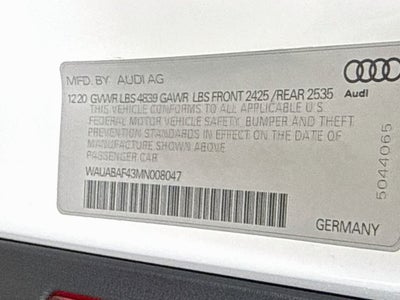2021 Audi A4 40 Premium quattro