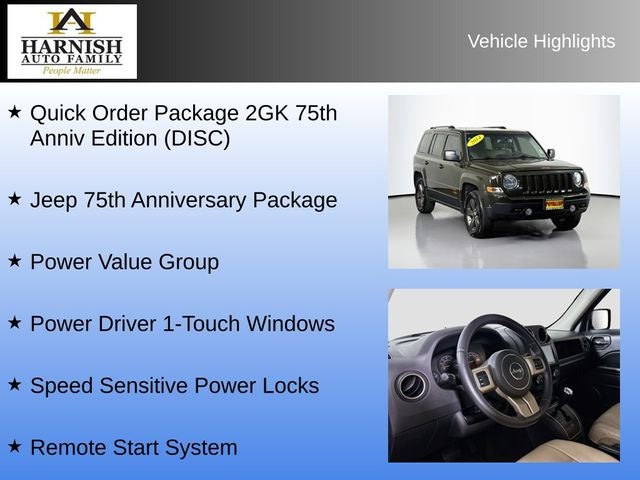 2017 Jeep Patriot Sport